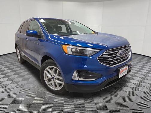 Blue Metallic 2022 Ford Edge SEL