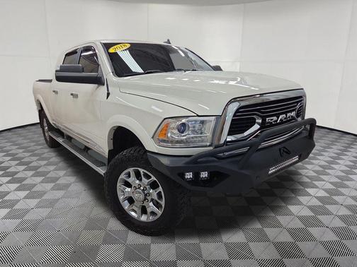 Pearl White 2018 RAM 2500 Longhorn