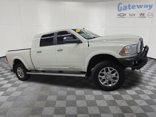 Pearl White 2018 RAM 2500 Longhorn