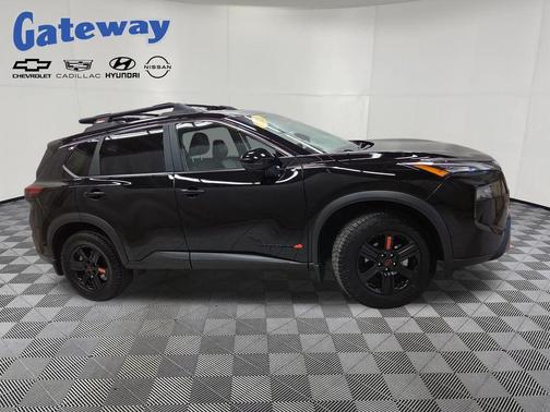 Super Black 2025 Nissan Rogue Rock Creek