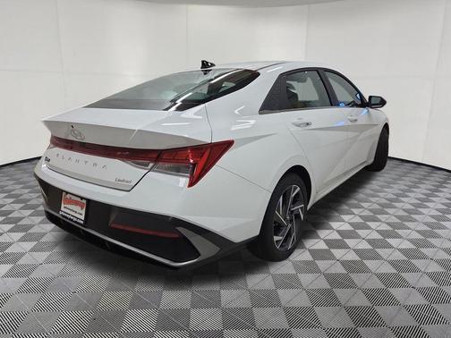 Serenity White 2025 Hyundai ELANTRA Limited