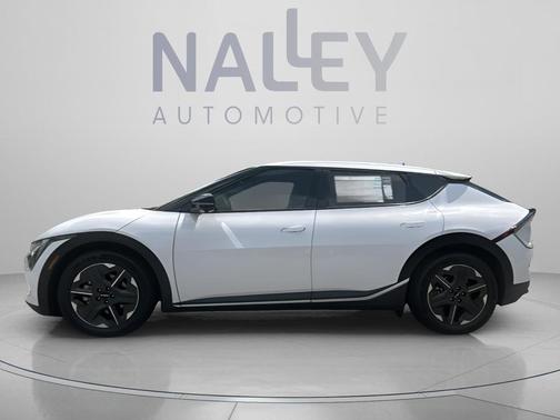 Glacier White Pearl 2025 Kia EV6 Light Long Range