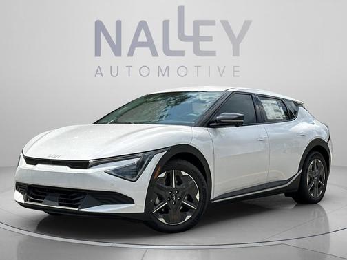 Glacier White Pearl 2025 Kia EV6 Light Long Range