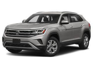 Pure White 2021 Volkswagen Atlas Cross Sport 3.6L V6 SE w/Technology