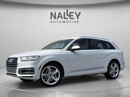 Glacier White Metallic 2019 Audi Q7 55 Prestige