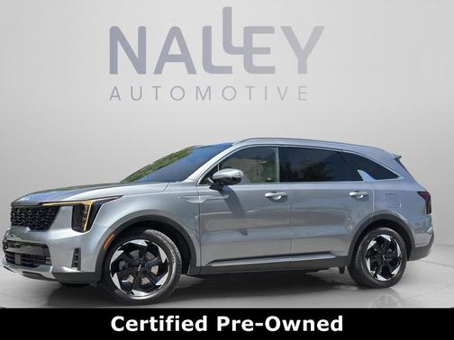 Steel Gray 2025 Kia Sorento Hybrid SX Prestige