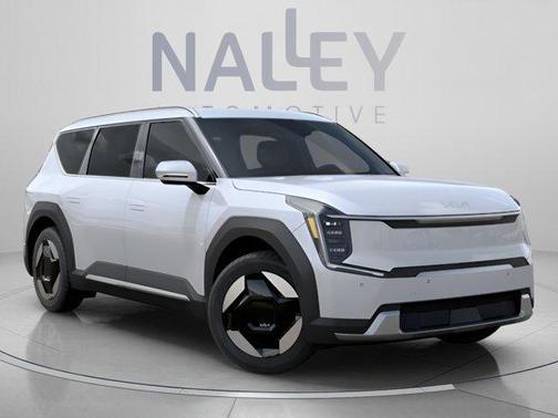 Glacial White Pearl 2026 Kia EV9 Wind