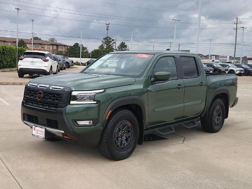 Tactical Green Metallic 2025 Nissan Frontier PRO-X