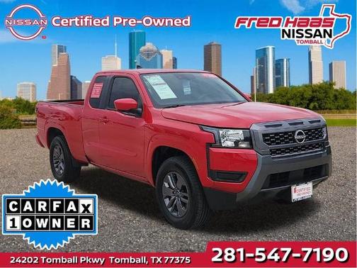 Red Alert 2025 Nissan Frontier SV