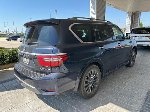 Hermosa Blue 2022 Nissan Armada Platinum