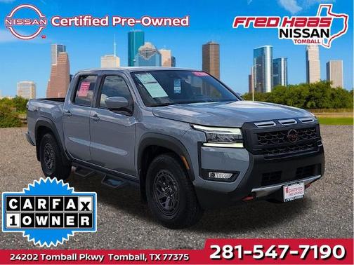 Boulder Gray Pearl 2025 Nissan Frontier PRO-X