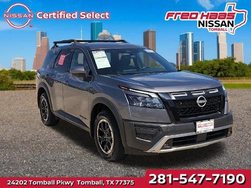 Gun Metallic 2024 Nissan Pathfinder Rock Creek