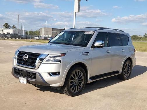 Brilliant Silver Metallic 2022 Nissan Armada Platinum