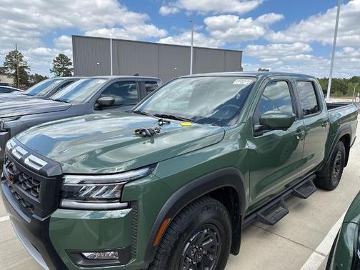 Tactical Green Metallic 2025 Nissan Frontier PRO-X