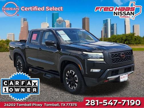 Black 2022 Nissan Frontier PRO-X