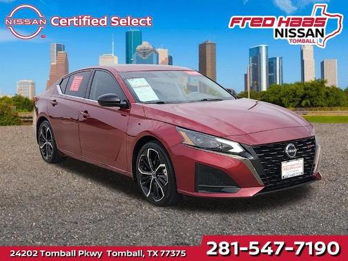 Scarlet Ember Tintcoat 2023 Nissan Altima 2.5 SR