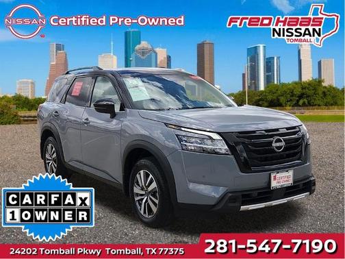2t Gry Blk Roof 2024 Nissan Pathfinder SL