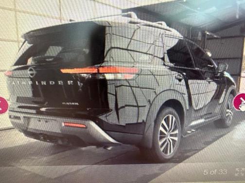 Super Black 2025 Nissan Pathfinder Platinum