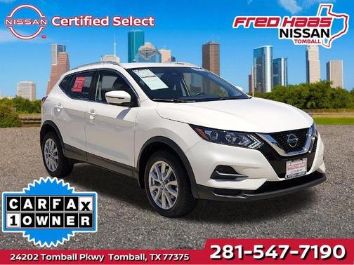 White 2020 Nissan Rogue Sport SV