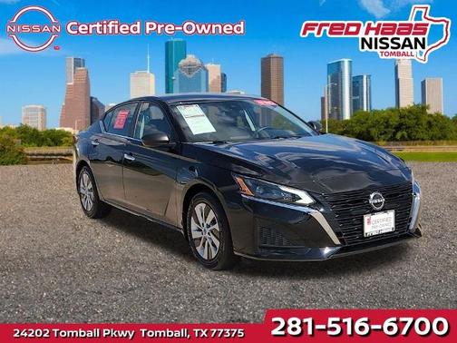 Black 2024 Nissan Altima 2.5 S