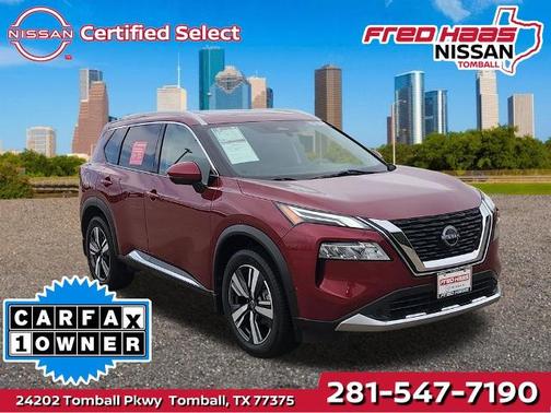 Scarlet Ember 2023 Nissan Rogue Platinum