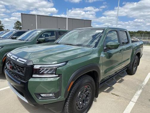 Tactical Green Metallic 2025 Nissan Frontier PRO-X