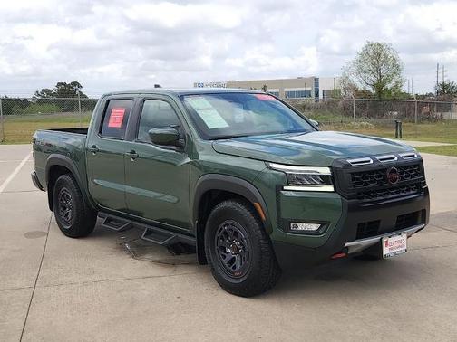 Tactical Green Metallic 2025 Nissan Frontier PRO-X