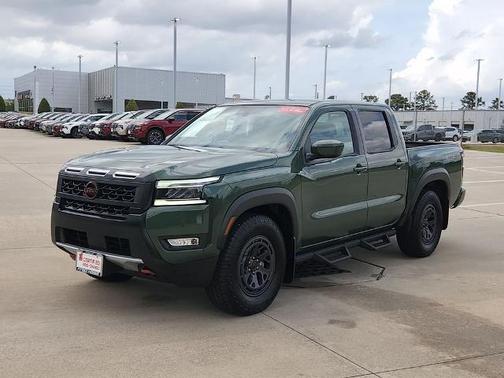 Tactical Green Metallic 2025 Nissan Frontier PRO-X
