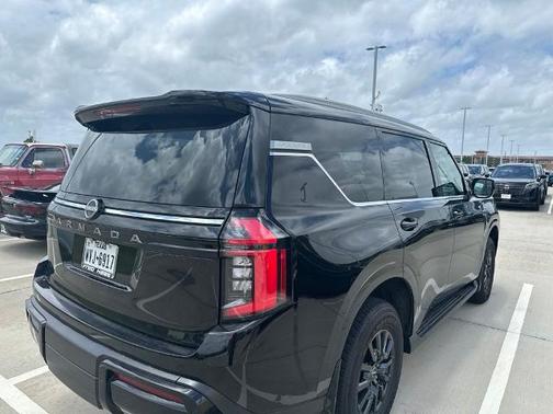 Black 2025 Nissan Armada SV