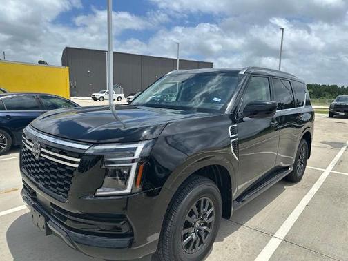 Black 2025 Nissan Armada SV