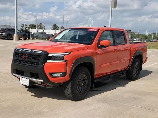 Orange 2025 Nissan Frontier PRO-4X