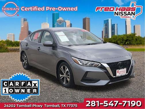 Gun Metallic 2023 Nissan Sentra SV