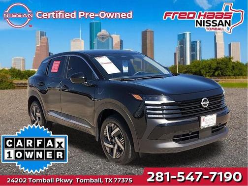 Super Black 2025 Nissan Kicks SV