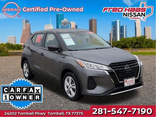 Gun Metallic 2024 Nissan Kicks S