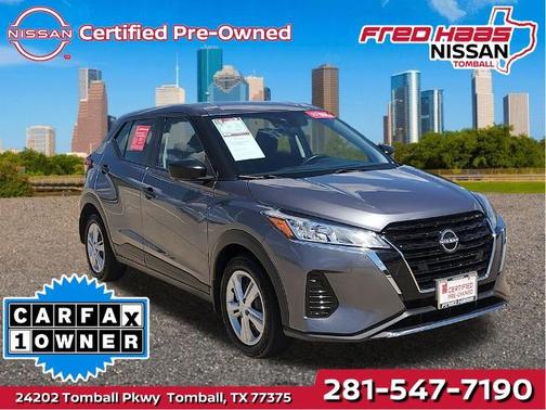 Gun Metallic 2024 Nissan Kicks S