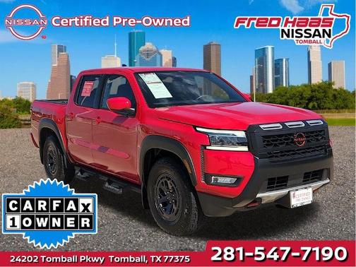 Red Alert 2025 Nissan Frontier PRO-X