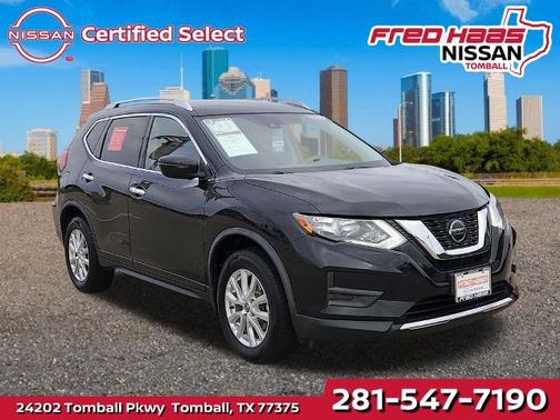 Magnetic Black 2019 Nissan Rogue SV