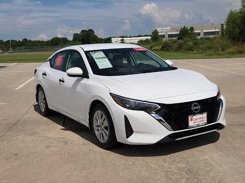 Cloud White 2025 Nissan Sentra S