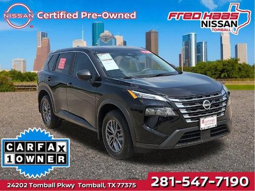 Black 2025 Nissan Rogue S