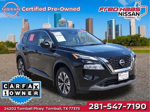 Black 2023 Nissan Rogue SV