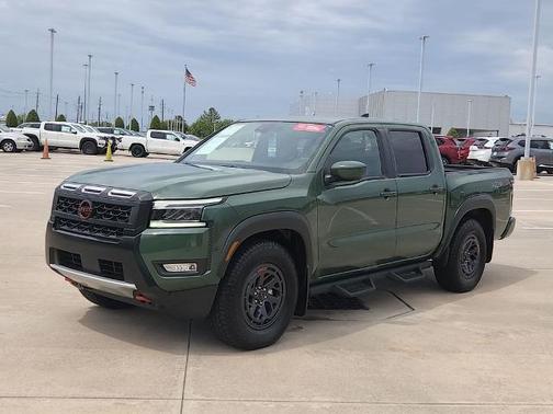 Tactical Green Metallic 2025 Nissan Frontier PRO-X