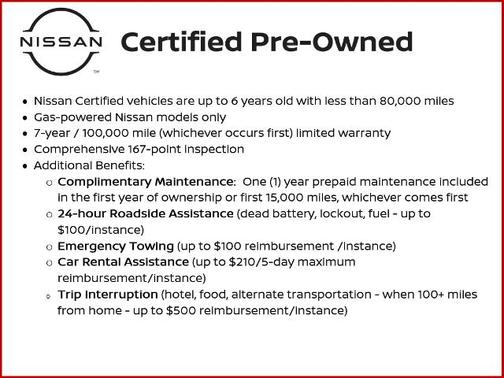 2024 Nissan Altima 2.0 SR
