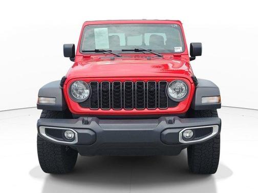 Firecracker Red Clearcoat 2024 Jeep Gladiator Sport