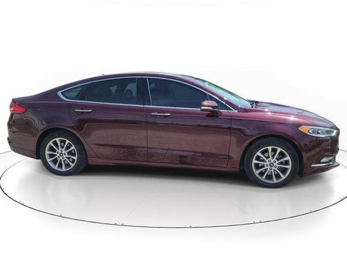 Burgundy 2017 Ford Fusion SE