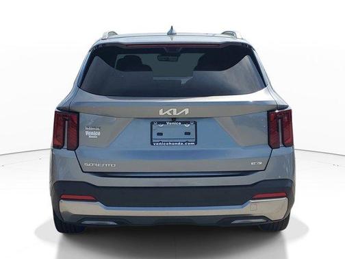 Steel Gray 2025 Kia Sorento Hybrid SX Prestige