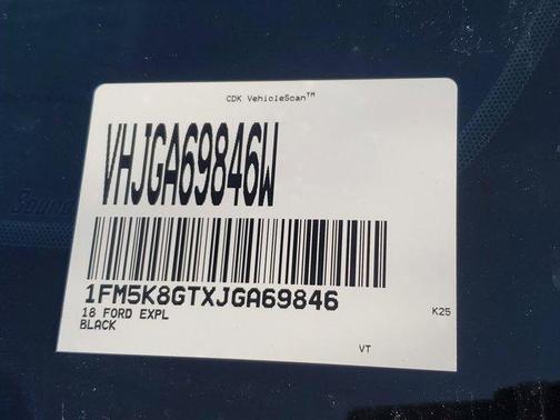 2018 Ford Explorer sport