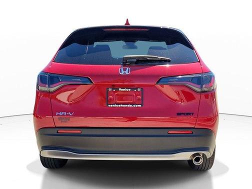 Red 2025 Honda HR-V Sport