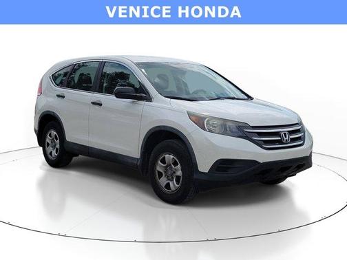 White 2013 Honda CR-V LX