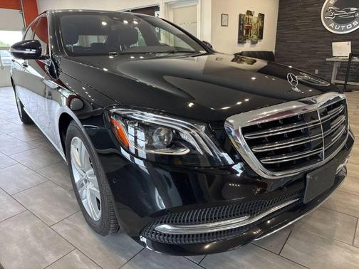 Black 2019 Mercedes-Benz S-Class 4MATIC