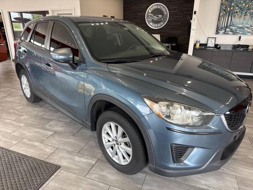 Blue 2015 Mazda CX-5 Sport